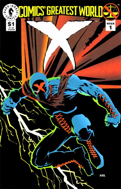 Cover to Comics' Greatest World #1 X by Frank Miller