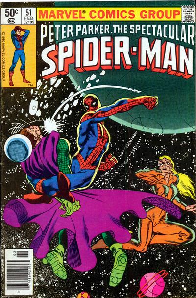 Cover to The Spectacular Spider-Man #51 by Frank Miller